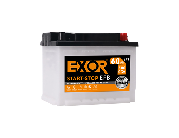 12V 60AH Start-Stop EFB Car Battery Manufacturer