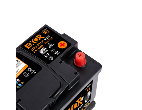 12V 60AH Start-Stop AGM Car Battery Manufacturer