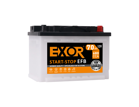 CARIPAR YELLOW LINE Start Stop EFB Autobatterie Starterbatterie 12V 65Ah  650A/EN 