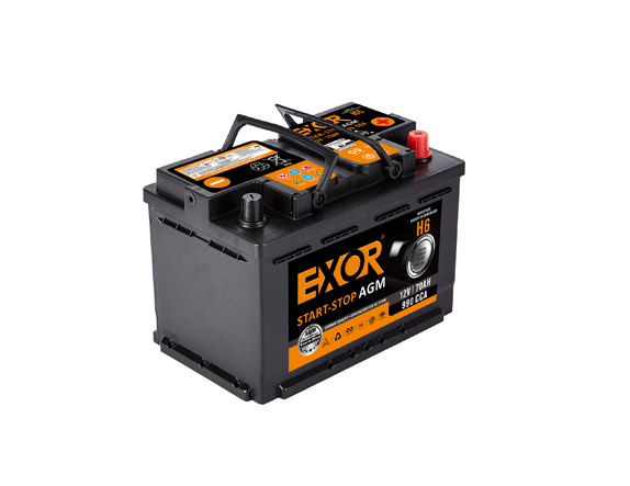 AGM Autobatterie 12V 70Ah 720A Start-Stop-Technologie