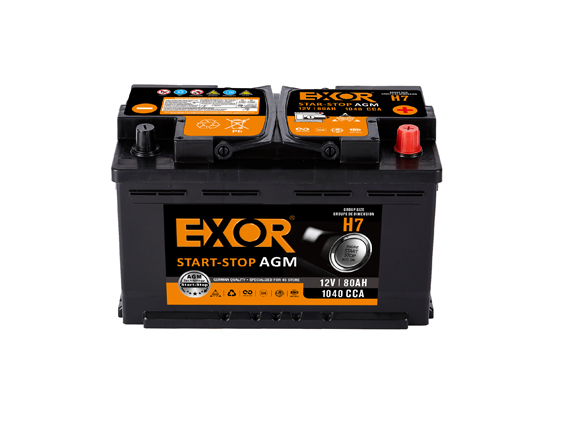 12V 80AH Start-Stop AGM Car Battery Manufacturer