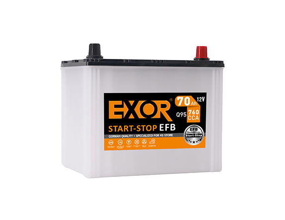 Batterie Auto BANNER D26D 57015 EFB 12V 70Ah 680A Start-Stop